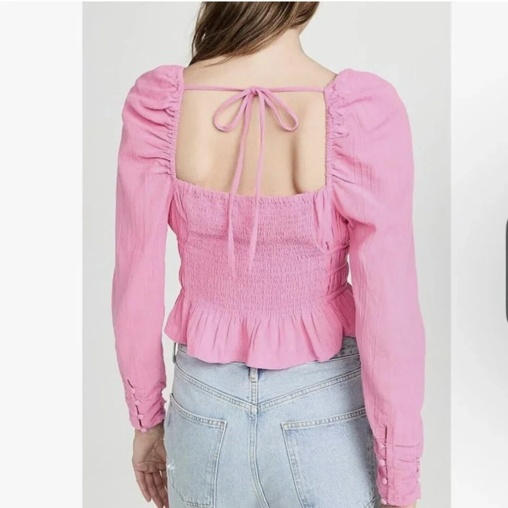 Free People chloe gauze